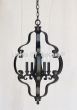 Traditional Iron Hanging Pendant, Traditional Style Hanging Pendant Light, Scrollwork Iron Hanging Pendant Light, Entryway Pendant Light, Heavy Duty Iron Hanging Light, Hanging Light, Spanish Style Hanging Pendant,  Pendant Light, Kitchen Island Hanging P