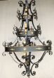 3161-18 Meditterenean Tuscan Iron Chandelier