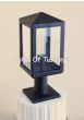 6957-1P Contemporary Outdoor Iron Post Light