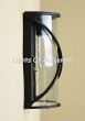 7407-1GL Contemporary Outdoor/Indoor Iron Pocket Wall Light
