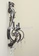 5209-3 Antique Tuscan Style Iron 3 Light Wall Sconce