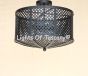 6648-4 Iron Ceiling Flush Mount