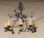 1345-8 Tuscan Chandelier 