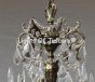 Versailles style candelabra chandelier