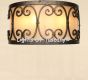 6663-4 Iron Ceiling Flush Mount