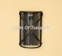 7407-1GL Contemporary Outdoor/Indoor Iron Pocket Wall Light