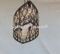 8036-8 Crystal Contemporary Wrought Iron  Chandelier