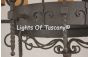 1213-8 Spanish/Mediterranean Style Iron Chandelier Vintage 