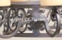1276-6 Tuscan Style Wrought Iron Chandelier Spanish Style Mediterranean
