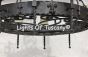 1378-18 Spanish/Tuscan Style Chandelier