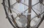 Hand forged wrought iron Spanish Revival / Mediterranean style hanging pendant light