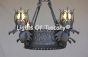 Gothic Dragon chandelier