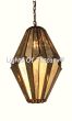 6345-1ATQ Diamond Style Contemporary Pendant 