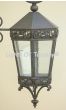 7169-3 Spanish Mediterranean Style Large Iron Outdoor Wall Lantern Light