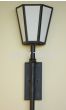7961-1 Contemporary Style Outdoor Torch Wall Light
