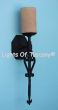 Wrought iron wall sconces hand forged/ Spanish Revival / Spanish colonial wall sconce