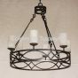 1073-6 Contemporary Rustic Style Chandelier