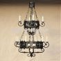 Spanish style Castle Chandelier