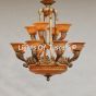 Genuine spanish Alabaster Chandelier