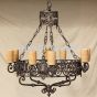 1140-8 Spanish Revival Chandelier