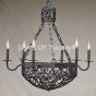 1145-6 Spanish/Mediterranean Style Chandelier