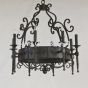 1213-8 Spanish/Mediterranean Style Iron Chandelier