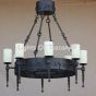 1217-8 Spanish Revival Chandelier