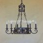 Tuscan style chandelier