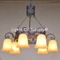 Spanish Style Outdoor Chandelier 