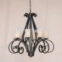1322-8GL Wrought Iron Country Italian Mediterranean Style Island Chandelier