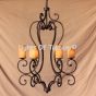 Tuscan Chandelier-Hand Forged-Wrought Iron