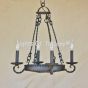 Tuscan Custom Iron Chandelier 