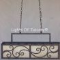 Contemporary Chandelier-Wrought Iron