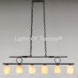 Spanish style pool table light