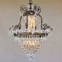 Crystal Chandelier-Hand Forged-Wrought Iron