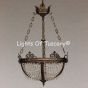 Solid brass candelabra crystal chandelier 
