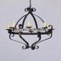 1637-6 Tuscan-Italian Country Style Chandelier
