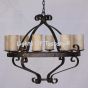 1638-6 Tuscan-Italian Country Style Chandelier
