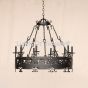 1735-8 Wrought Iron Contemporary Style Chandelier