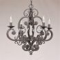 Spanish Mediterranean Mini Chandelier Chic Vanity Closet 