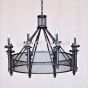 Gothic style iron chandelier, Gothic Chandelier, Medieval Chandelier, Wrought Iron Chandelier, Contemporary Style Iron Chandelier, Transitional Chandelier, Modern Chandelier, Industrial Iron Chandelier, Commercial Grade Lighting, LED Chandelier, Rustic Ch