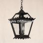 2005-3 Transitional Colonial Hanging Iron Lantern