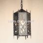 2013-1 Gothic Revival Wrought Iron Hanging Lantern