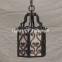 pendant-lighting-hanging-Hand-Forged Wrought Iron/ Tuscan lantern