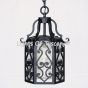2043-3 Spanish Revival Wrought Iron Outdoor Hanging Lantern