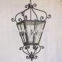 2048-4 Rustic Tuscan Style Wrought Iron Hanging Pendant
