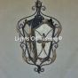 Hanging Lantern-Hand Forged-Wrought Iron/ Tuscan lantern