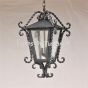 Spanish Style Hanging Lantern Outdoor Entry Way Wrought Iron Hanging Light