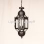 2080-3 Moroccan Spanish Moorish Style Hanging Lantern