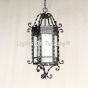 2099-3 Wrought Iron Tuscan Style Chandelier